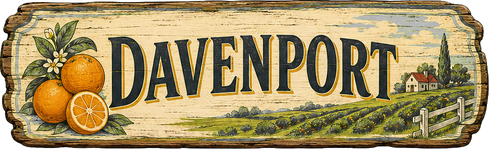 Davenport place sign artwork