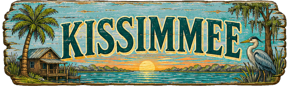 Kissimmee place sign artwork