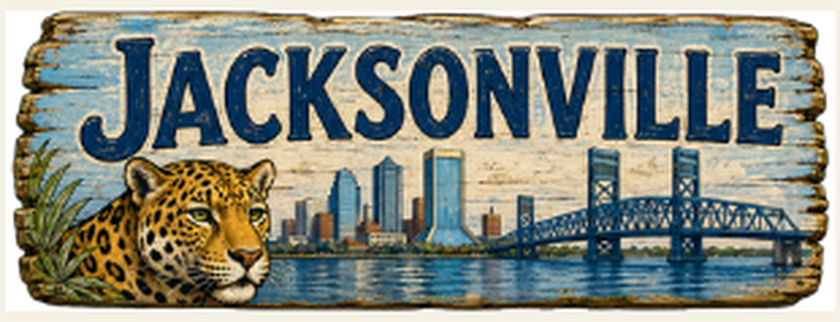 Jacksonville destination sign