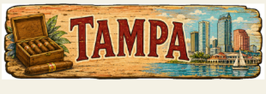 Tampa destination sign