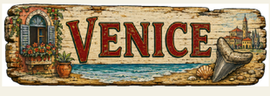 Venice destination sign
